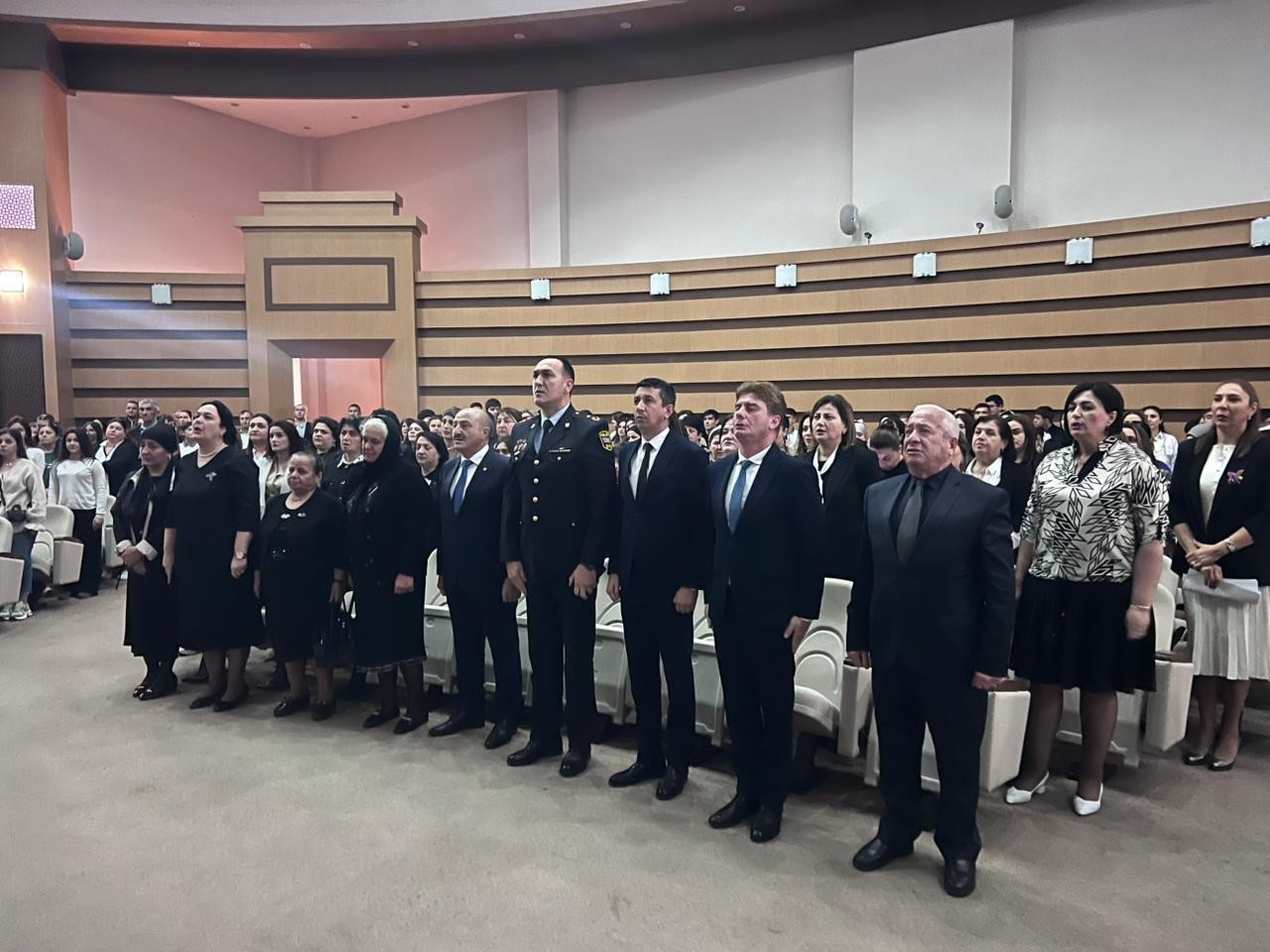 Zaqatalada şəhid mayorun xatirəsinə həsr olunmuş tədbir keçirildi - FOTOLAR